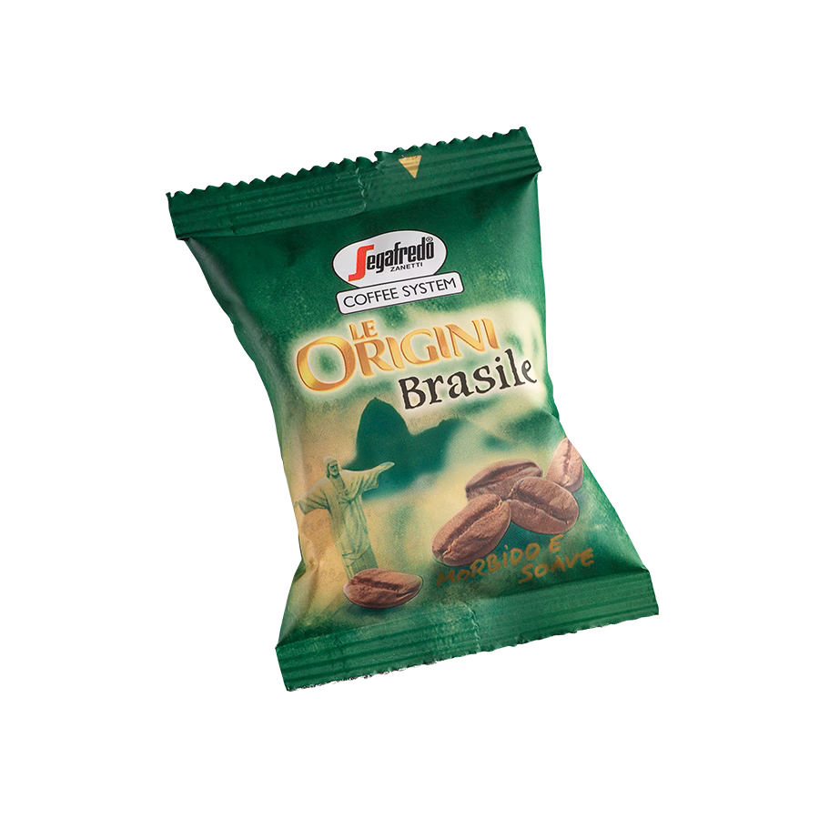 Produktbild: Kaffee Segafredo Le Origini Brasile, Coffee System Kapseln, Karton mit 50 Kapseln