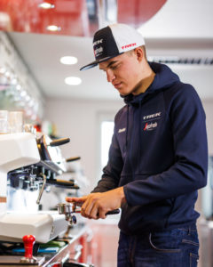Mathias v dešti